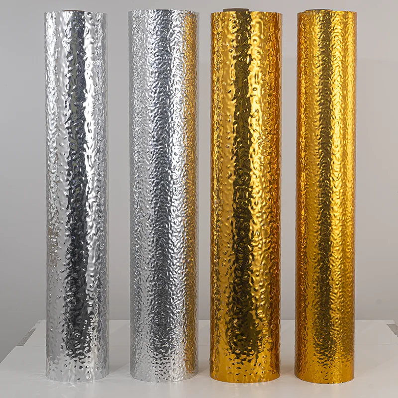 Panou de perete din fibră de bambus solidă PET Water Ripple